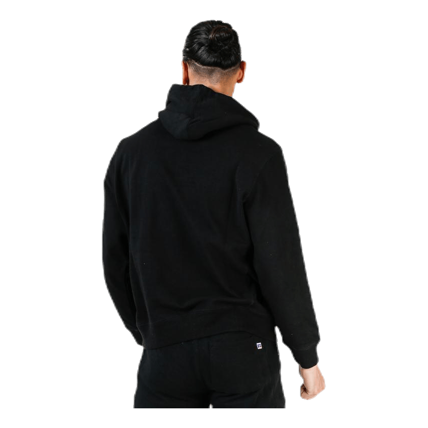Russell Athletic Iconic Twill Hoodie Black 4 Russell Athletic Iconic Twill Hoodie Black - Image 2