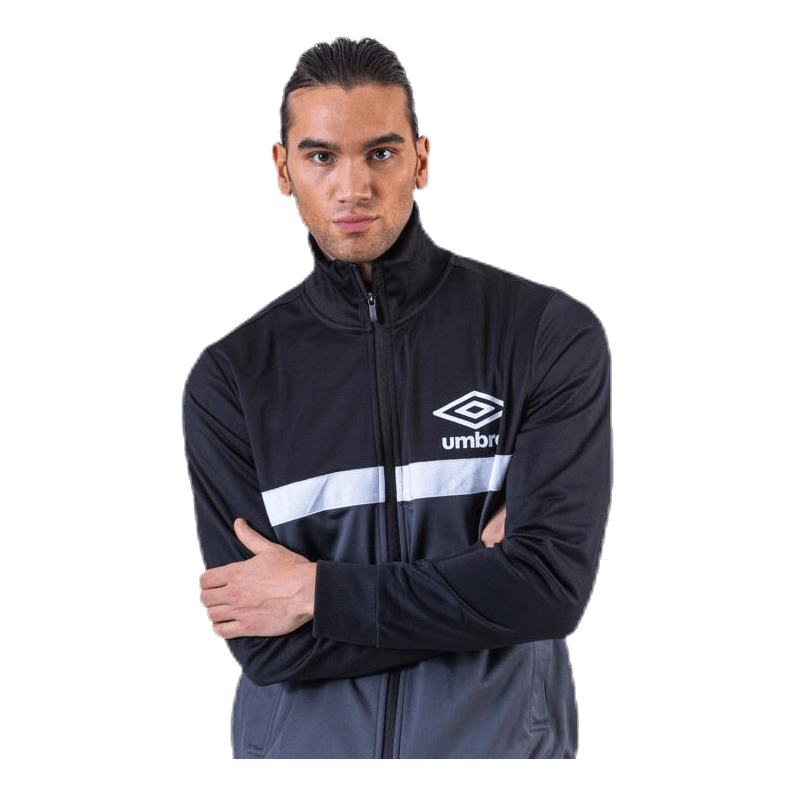 UMBRO Panelled Track Top Black 2 UMBRO Panelled Track Top Black