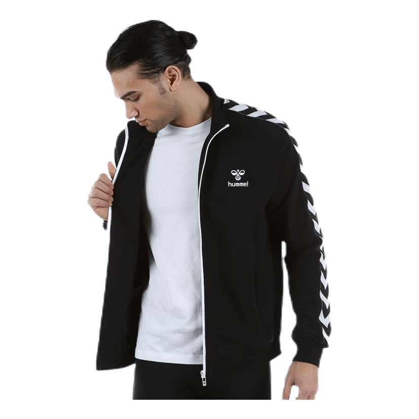 Hummel Classic Bee Aage Zip Jacket Black 7 Hummel Classic Bee Aage Zip Jacket Black - Image 5