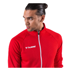 Hummel Authentic Poly Zip Jacket Red -Takit Myynti 2023 5700495803845 005 ecf267859ff44e72baa4b412e350010e