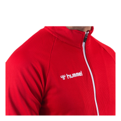 Hummel Authentic Poly Zip Jacket Red -Takit Myynti 2023 5700495803845 006 d1ab78701a094367b46a73b912cb6132