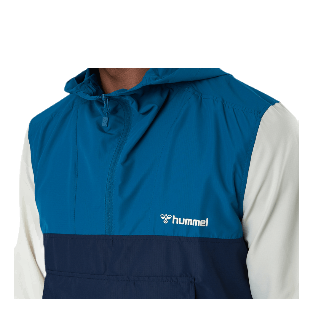 Hummel Akello Loose Half Zip Jacket Blue 5 Hummel Akello Loose Half Zip Jacket Blue - Image 3