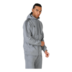 SELECT Zip Hoodie Torino Grey