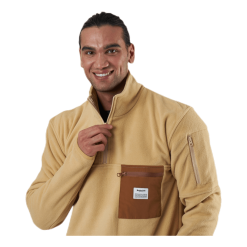 Resteröds Recycled Polyester Pullover Beige