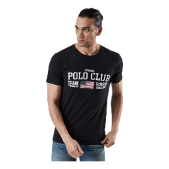Vinson Polo Club Johnny T-Shirt Black