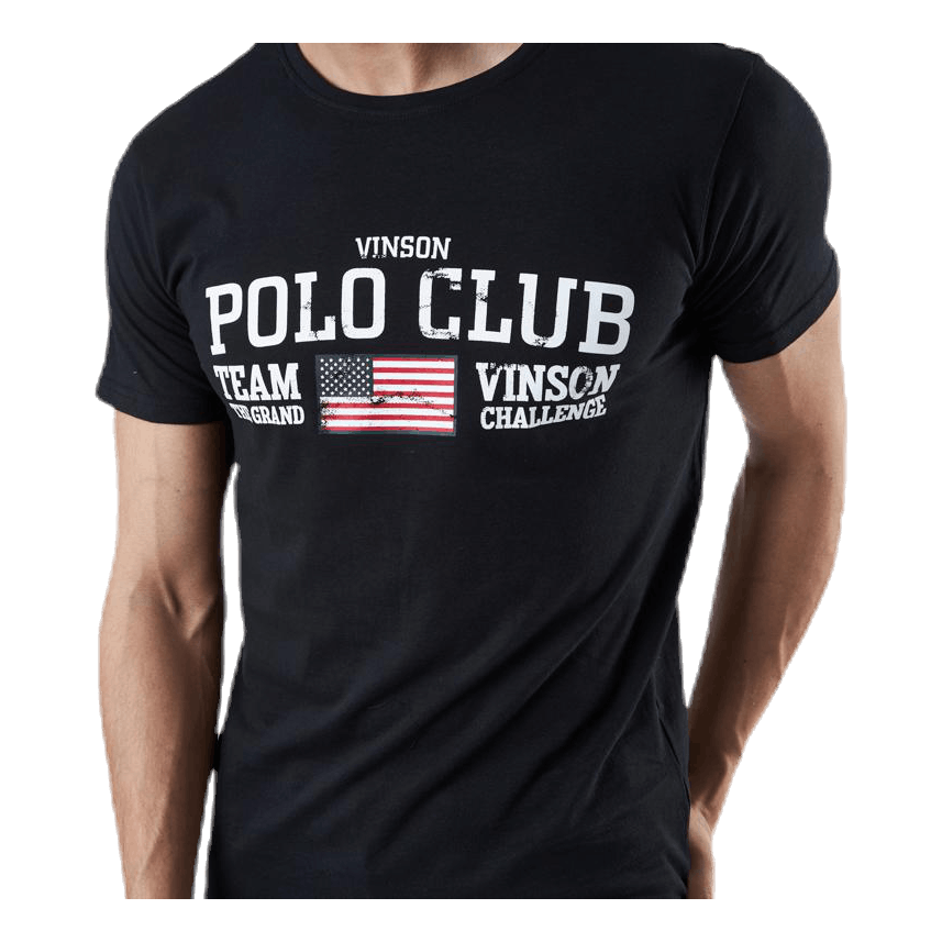 Vinson Polo Club Johnny T-Shirt Black 5 Vinson Polo Club Johnny T-Shirt Black - Image 3