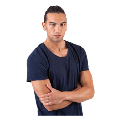 Jack & Jones Bas Tee Ss U-Neck Blue -Takit Myynti 2023 5713738393560 003 adcc37dd61314c99b0ef58168881ced1