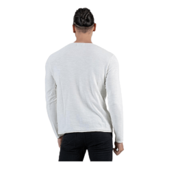Jack & Jones Slub Knit Crew Neck Sts White -Takit Myynti 2023 5713755467282 004 1af678cff2ec42dcbafde0f1cb3f7003