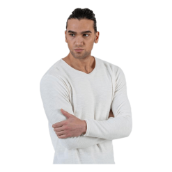 Jack & Jones Slub Knit Crew Neck Sts White -Takit Myynti 2023 5713755467282 005 2c11add5c2b9471f819258c370acdd0a