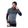 Endurance Kerto Melange Seamless Midlayer W/hood Black