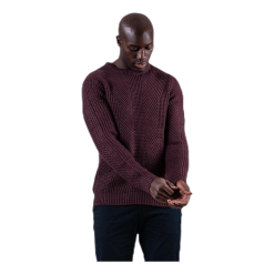 Jack & Jones Stanford Knit Crew Neck Beige