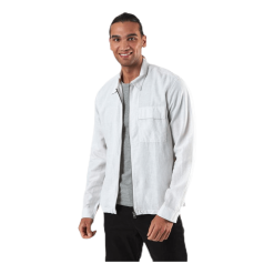 Jack & Jones Life Linen Shirt Ls One Pocket White