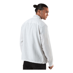 Jack & Jones Life Linen Shirt Ls One Pocket White -Takit Myynti 2023 5714512819948 004 81131ce2e541470d8b79b0d24c346251