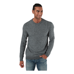 Jack & Jones Aaron Knit Crew Neck Black