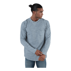 Jack & Jones Ozil Tee Ls Crew Neck White