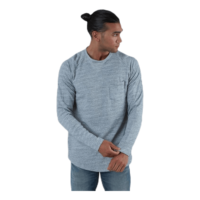 Jack & Jones Ozil Tee Ls Crew Neck White 3 Jack & Jones Ozil Tee Ls Crew Neck White