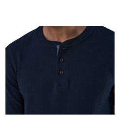 Jack & Jones Ray Tee Ls Henley Blue -Takit Myynti 2023 5714915480158 006 d82db527c5ee42ad8af20b06ee7a68d8