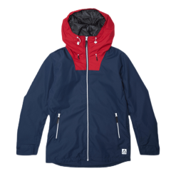 ColourWear Block Jacket Blue