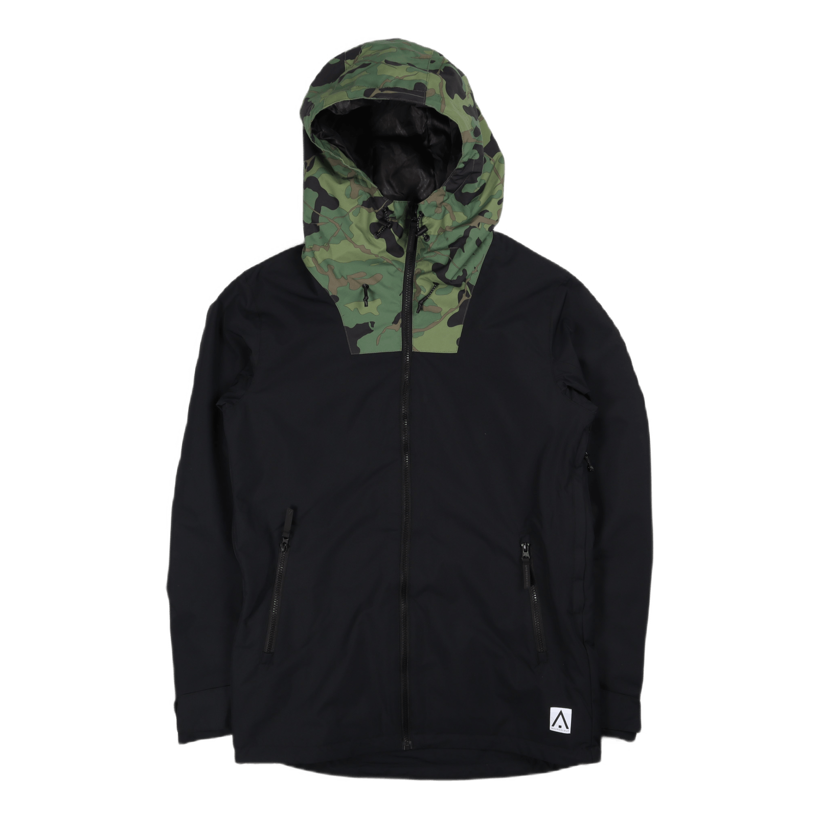 ColourWear Block Jacket Black 3 ColourWear Block Jacket Black