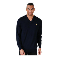 Lyle & Scott V-Neck Pullover Blue