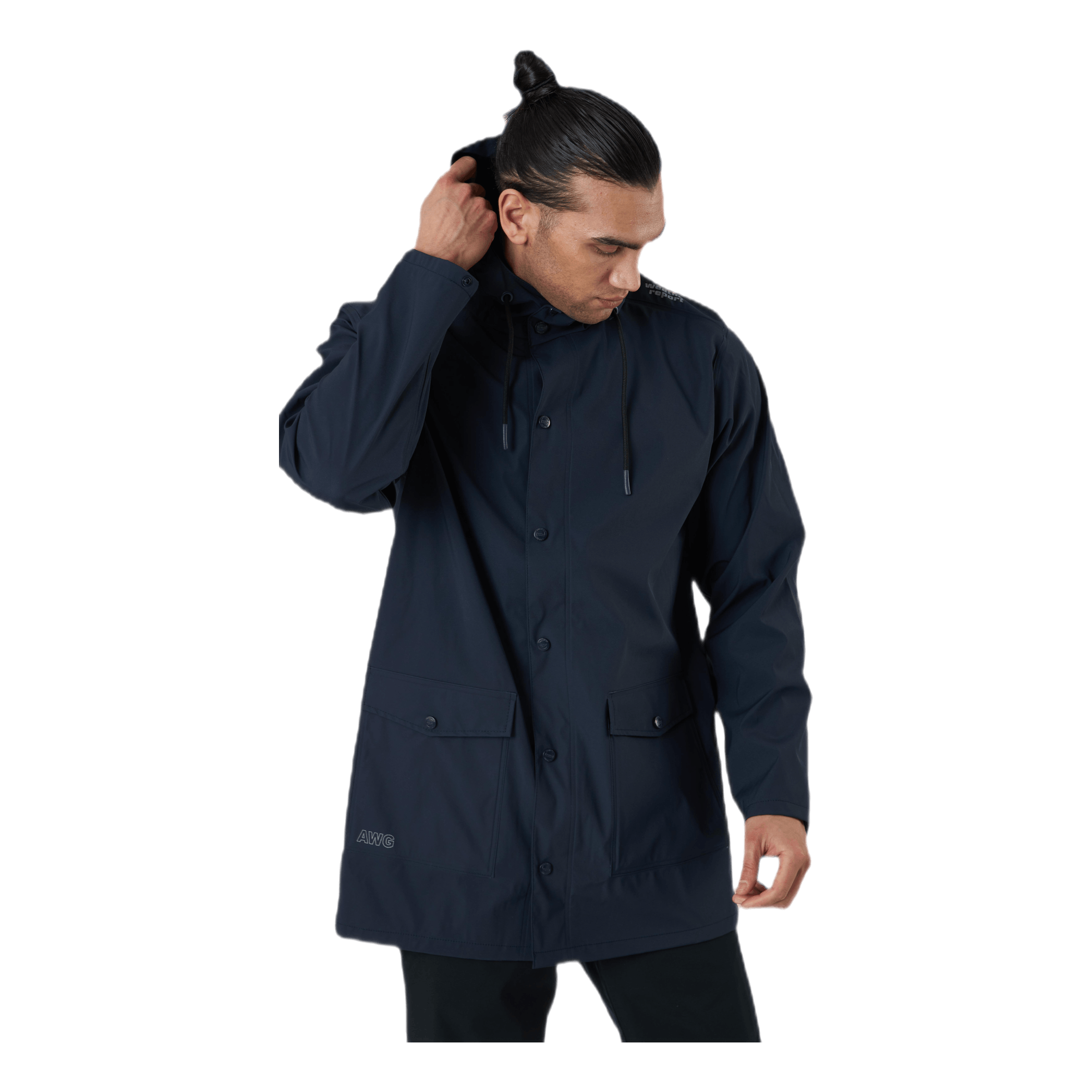 Weather Report Erik M Dull PU Jacket W-PRO 5000 Blue 4 Weather Report Erik M Dull PU Jacket W-PRO 5000 Blue - Image 2
