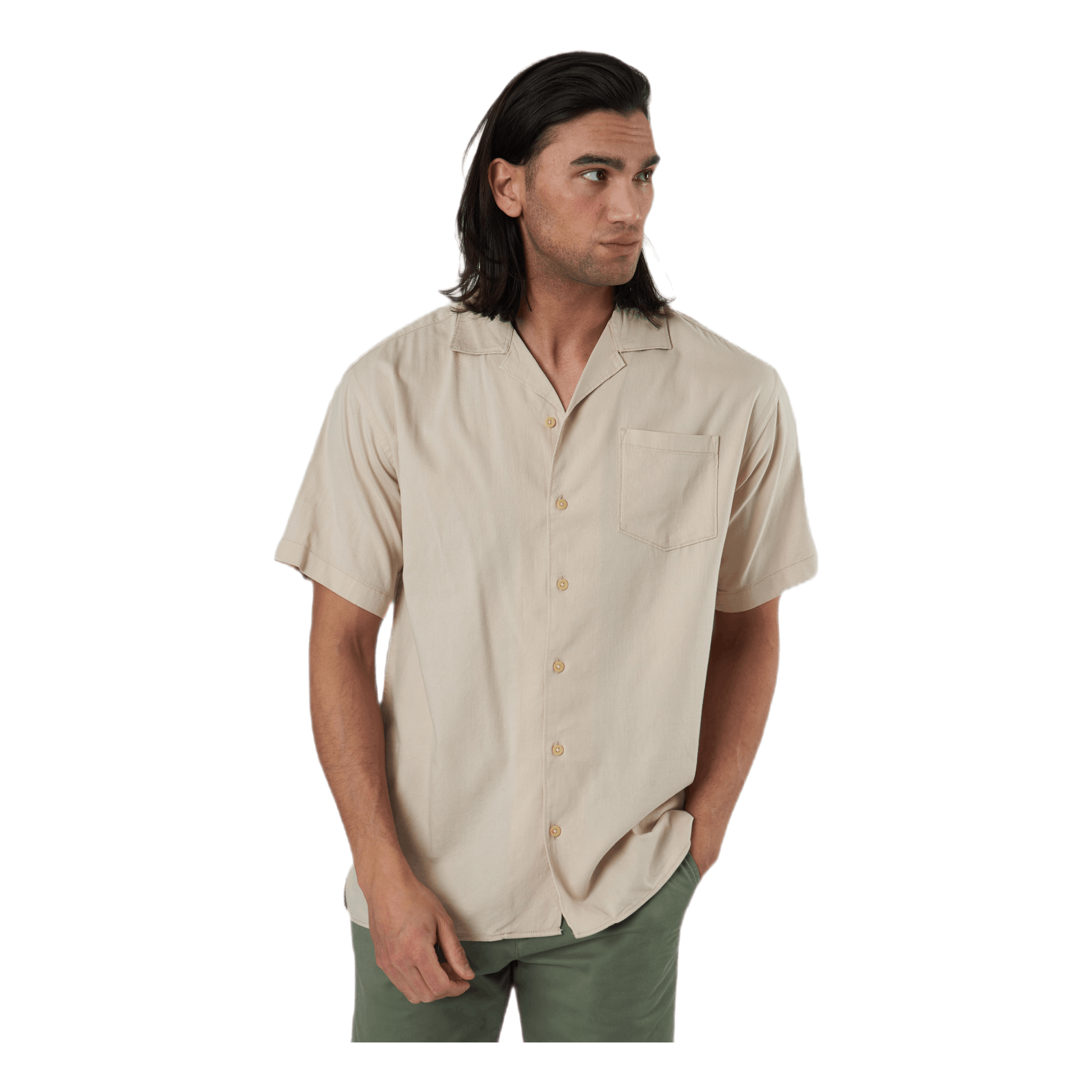 Jack & Jones Alec Shirt Ss Grey 3 Jack & Jones Alec Shirt Ss Grey