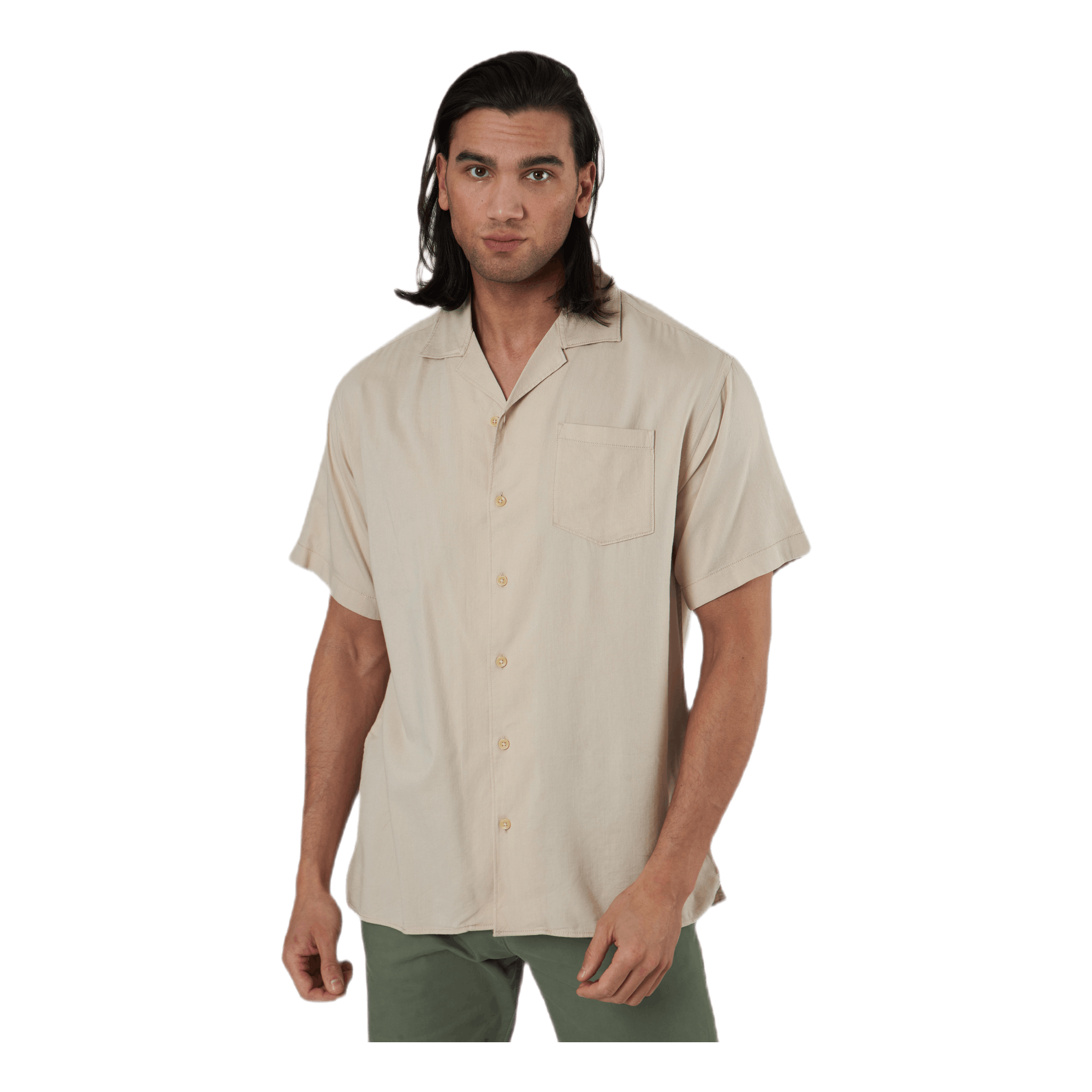 Jack & Jones Alec Shirt Ss Grey 4 Jack & Jones Alec Shirt Ss Grey - Image 2