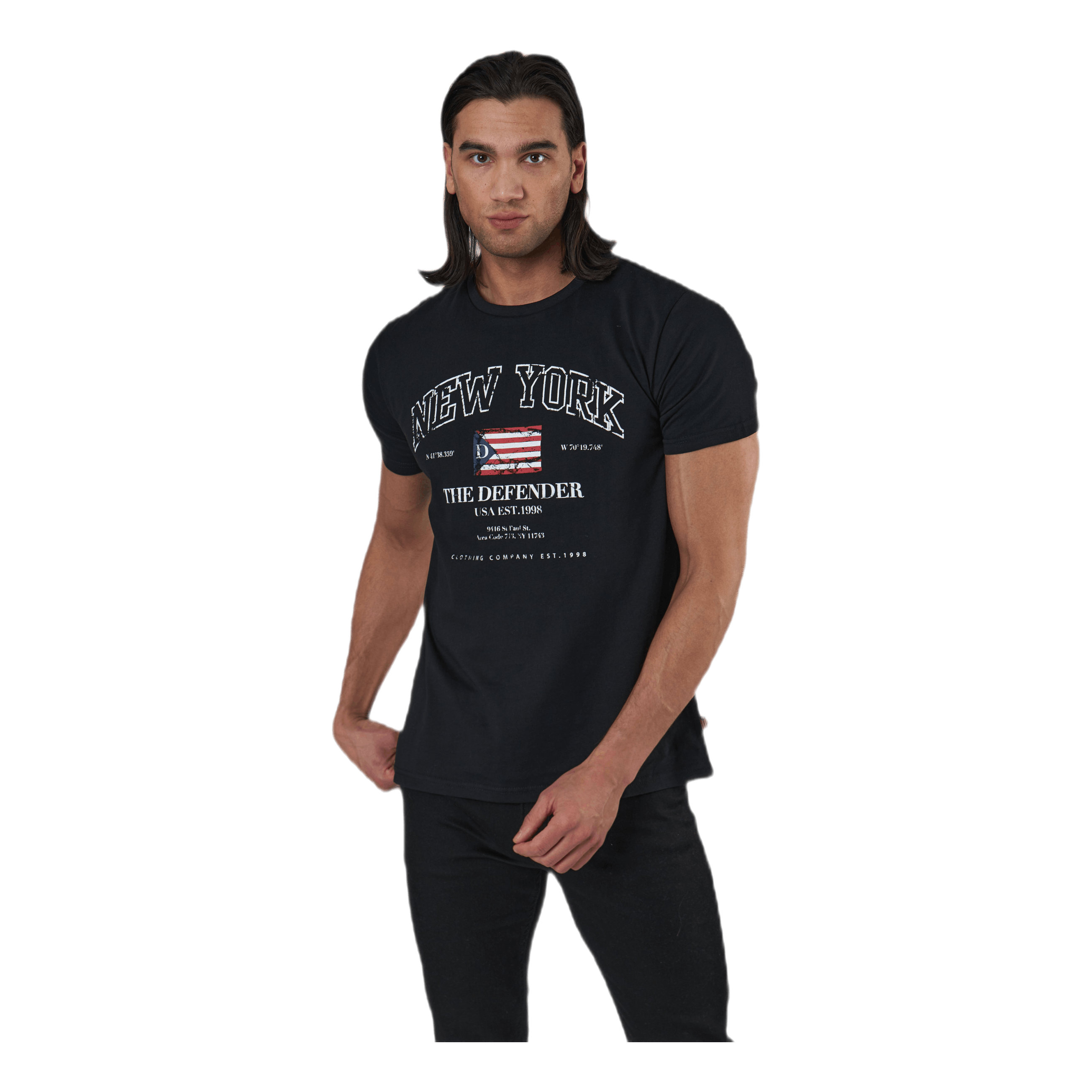 The Defender Loui Tee Black 4 The Defender Loui Tee Black - Image 2