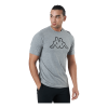 Kappa T-Shirt S/S, Cromen Grey -Takit Myynti 2023 60460 75 001