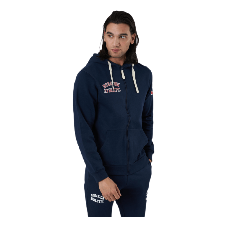 Nonation Alpha Full Zip Hood Blue 3 Nonation Alpha Full Zip Hood Blue