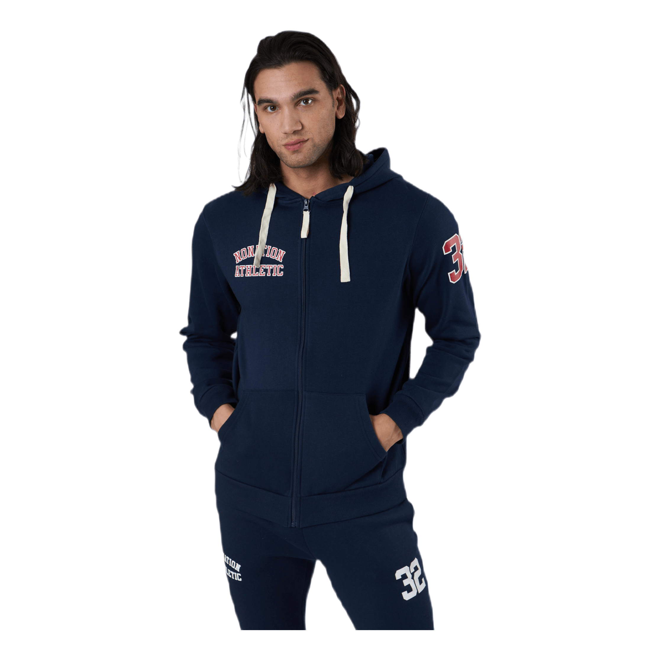 Nonation Alpha Full Zip Hood Blue 4 Nonation Alpha Full Zip Hood Blue - Image 2