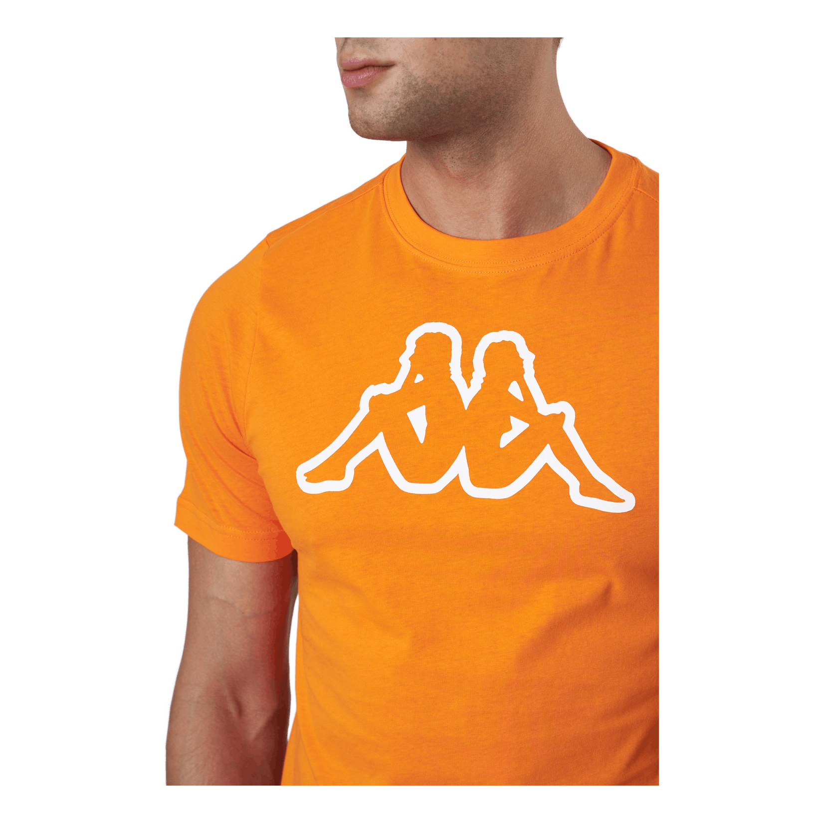 Kappa T-Shirt S/S, Cromen Orange 6 Kappa T-Shirt S/S, Cromen Orange - Image 4