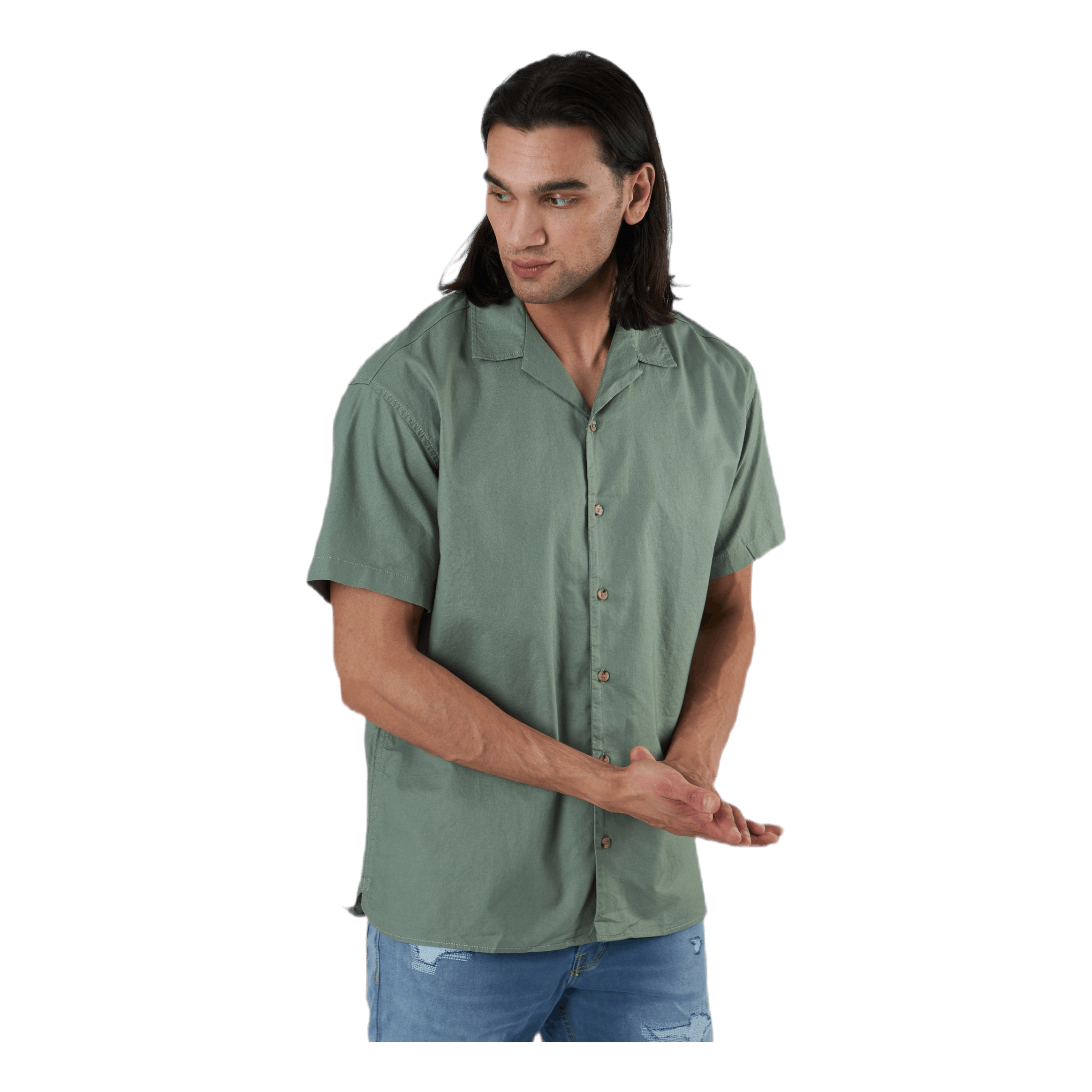 Jack & Jones Tower Shirt Ss Blue 4 Jack & Jones Tower Shirt Ss Blue - Image 2