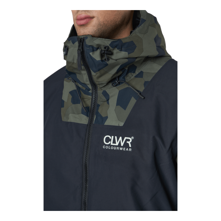 ColourWear Block Jacket M Camo Dark Khaki C79 7 ColourWear Block Jacket M Camo Dark Khaki C79 - Image 5