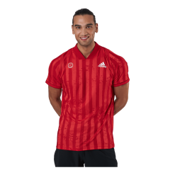 ADIDAS TENNIS Freelift Tee Engineered Aerore 000/scarlet