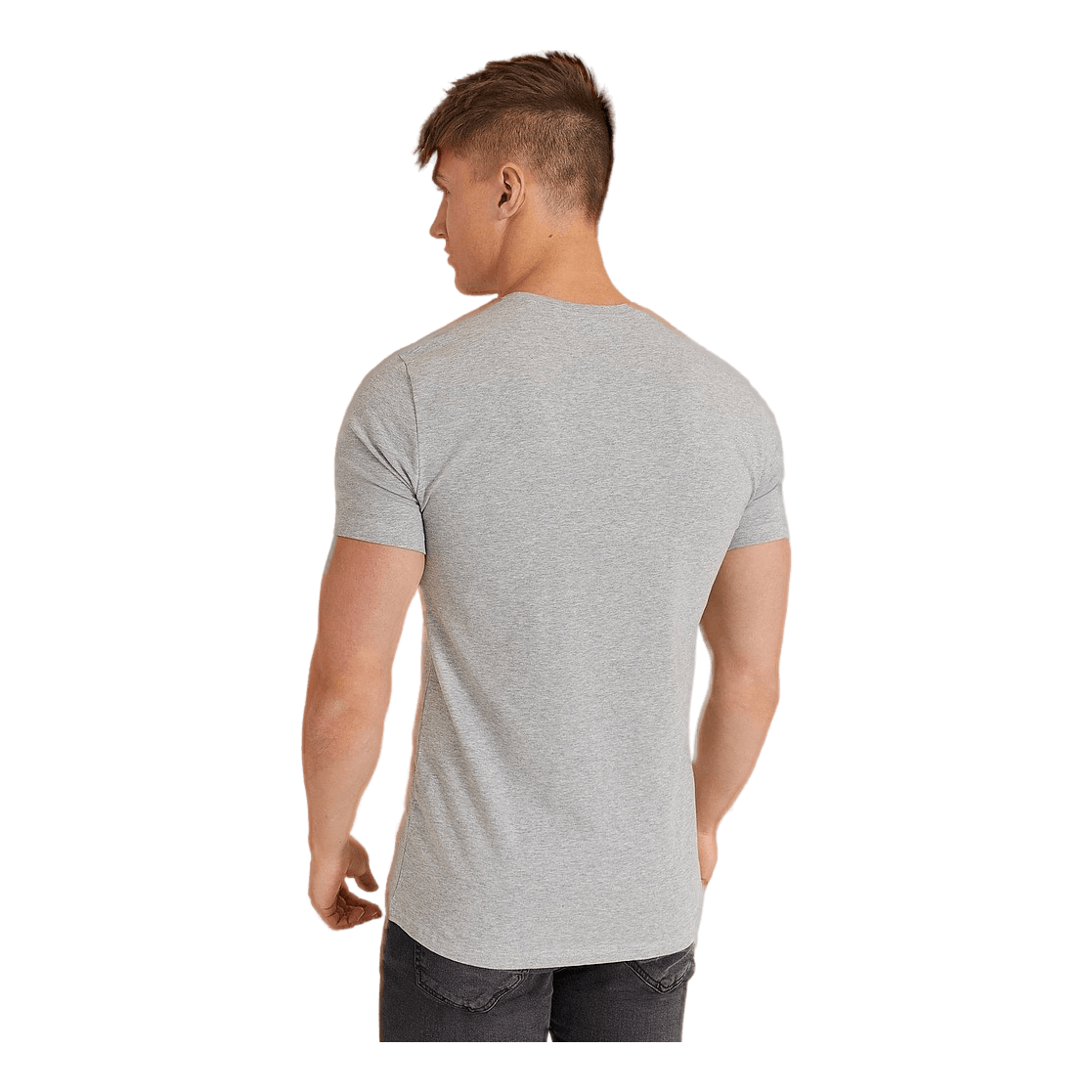 Bread & Boxers Crew-neck 2-pack Grey Mélange 4 Bread & Boxers Crew-neck 2-pack Grey Mélange - Image 2