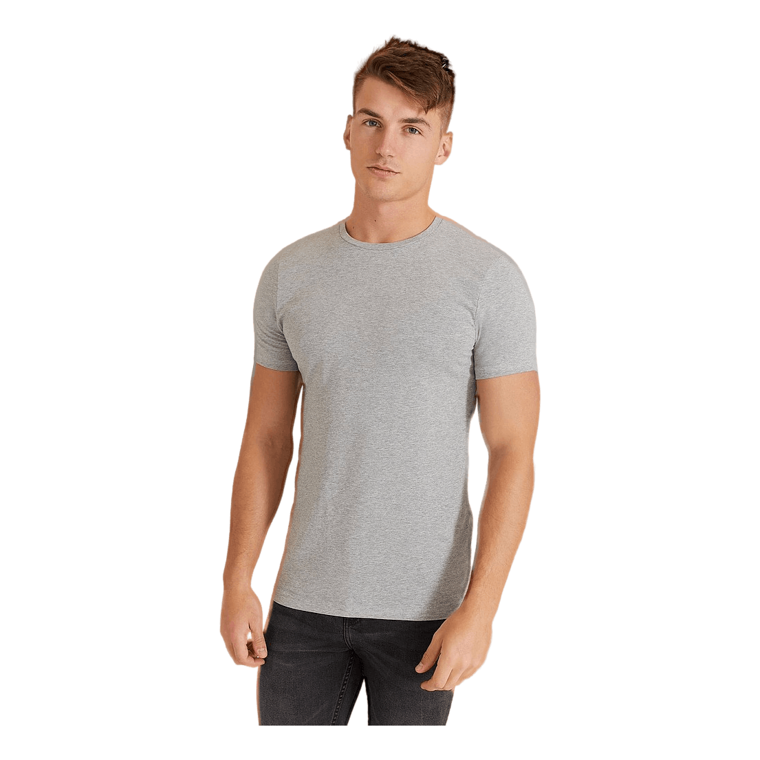 Bread & Boxers Crew-neck 2-pack Grey Mélange 6 Bread & Boxers Crew-neck 2-pack Grey Mélange - Image 4