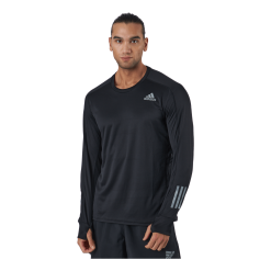 Adidas Own The Run Long Sleeve Tee M Black / Black