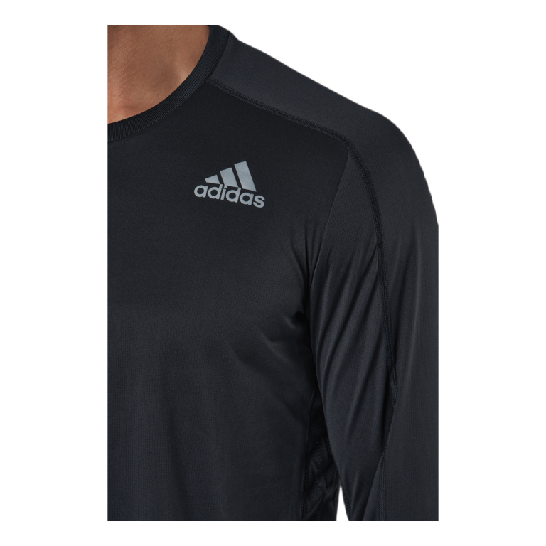 Adidas Own The Run Long Sleeve Tee M Black / Black 6 Adidas Own The Run Long Sleeve Tee M Black / Black - Image 4