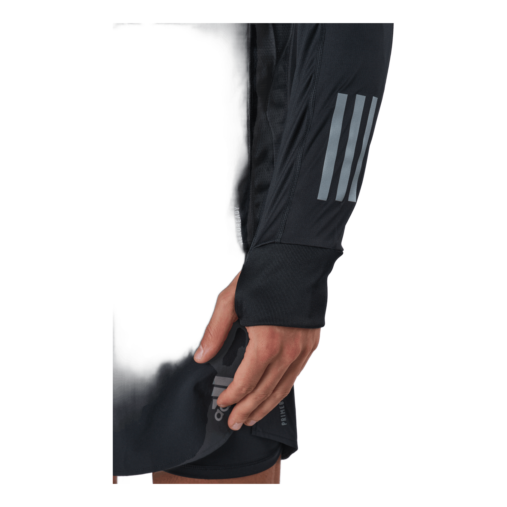 Adidas Own The Run Long Sleeve Tee M Black / Black 7 Adidas Own The Run Long Sleeve Tee M Black / Black - Image 5