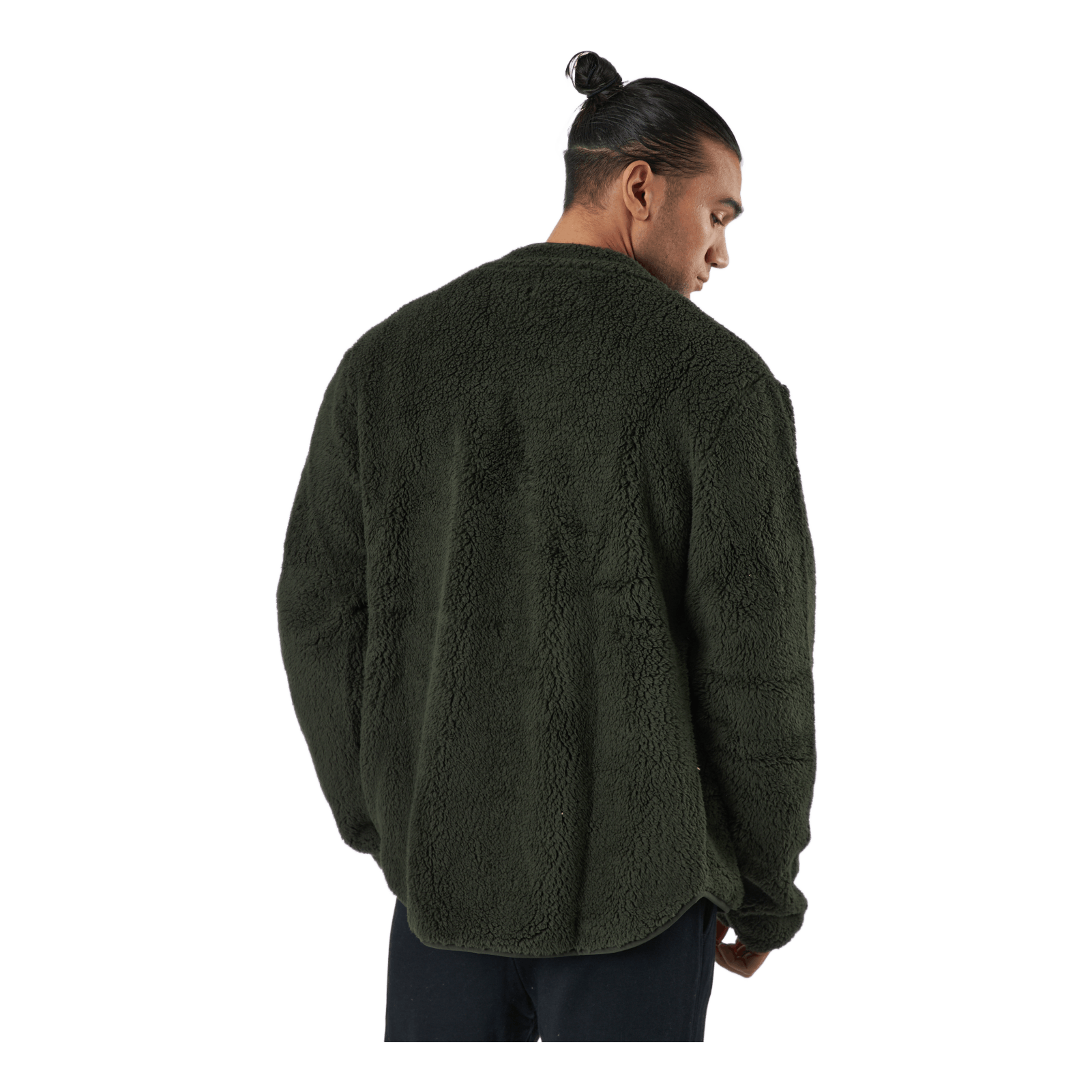 Resteröds Fleece Jacket Army Green 5 Resteröds Fleece Jacket Army Green - Image 3