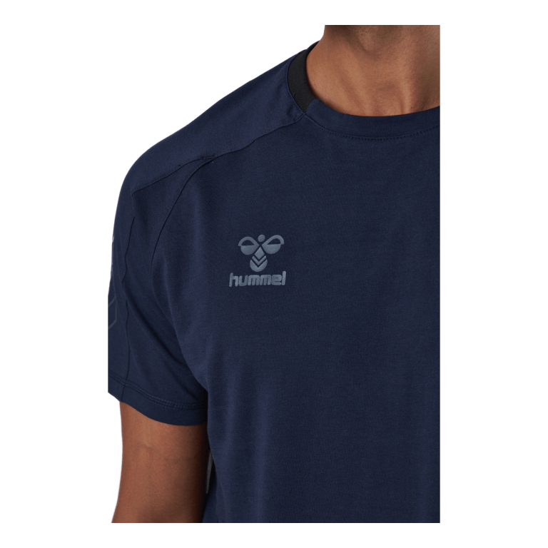 Hummel Hmlcima Xk T-shirt S/s Marine 6 Hummel Hmlcima Xk T-shirt S/s Marine - Image 4