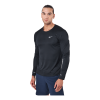 Nike Dri-FIT Miler Men's Long-Sleeve Running Top BLACK/REFLECTIVE SILV -Takit Myynti 2023 60516 38 001