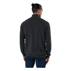 Jack & Jones Jjebasic Knit Half Zip Dark Grey Melange -Takit Myynti 2023 60520 02 003