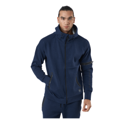 Superdry Training Gymtech Ziphood Navy Marl