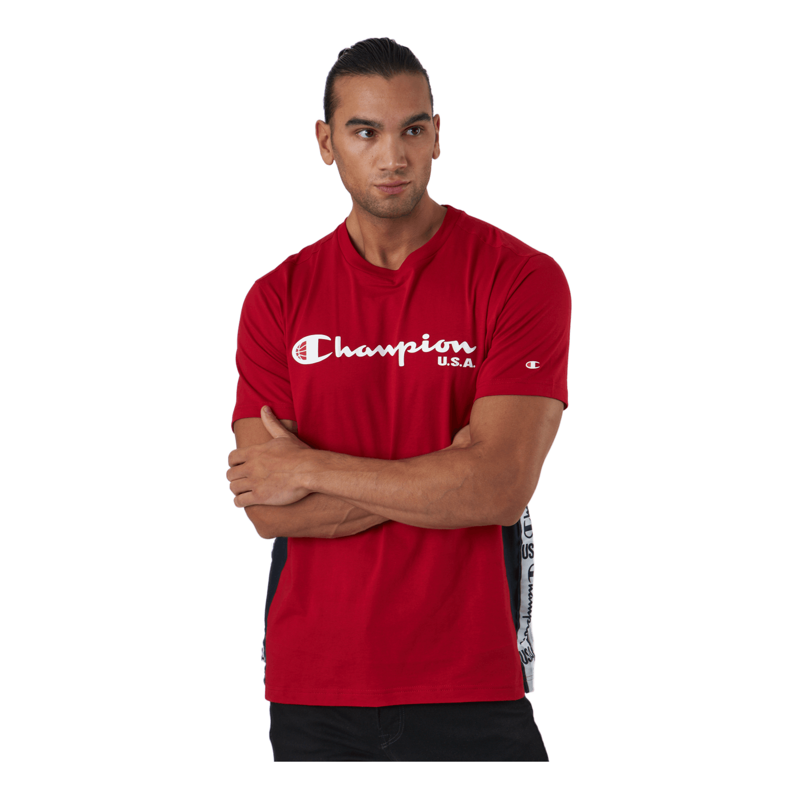 Champion Crewneck T-shirt Haute Red 4 Champion Crewneck T-shirt Haute Red - Image 2