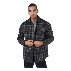 Whistler Dewey M Checked Fleece Shirt Black