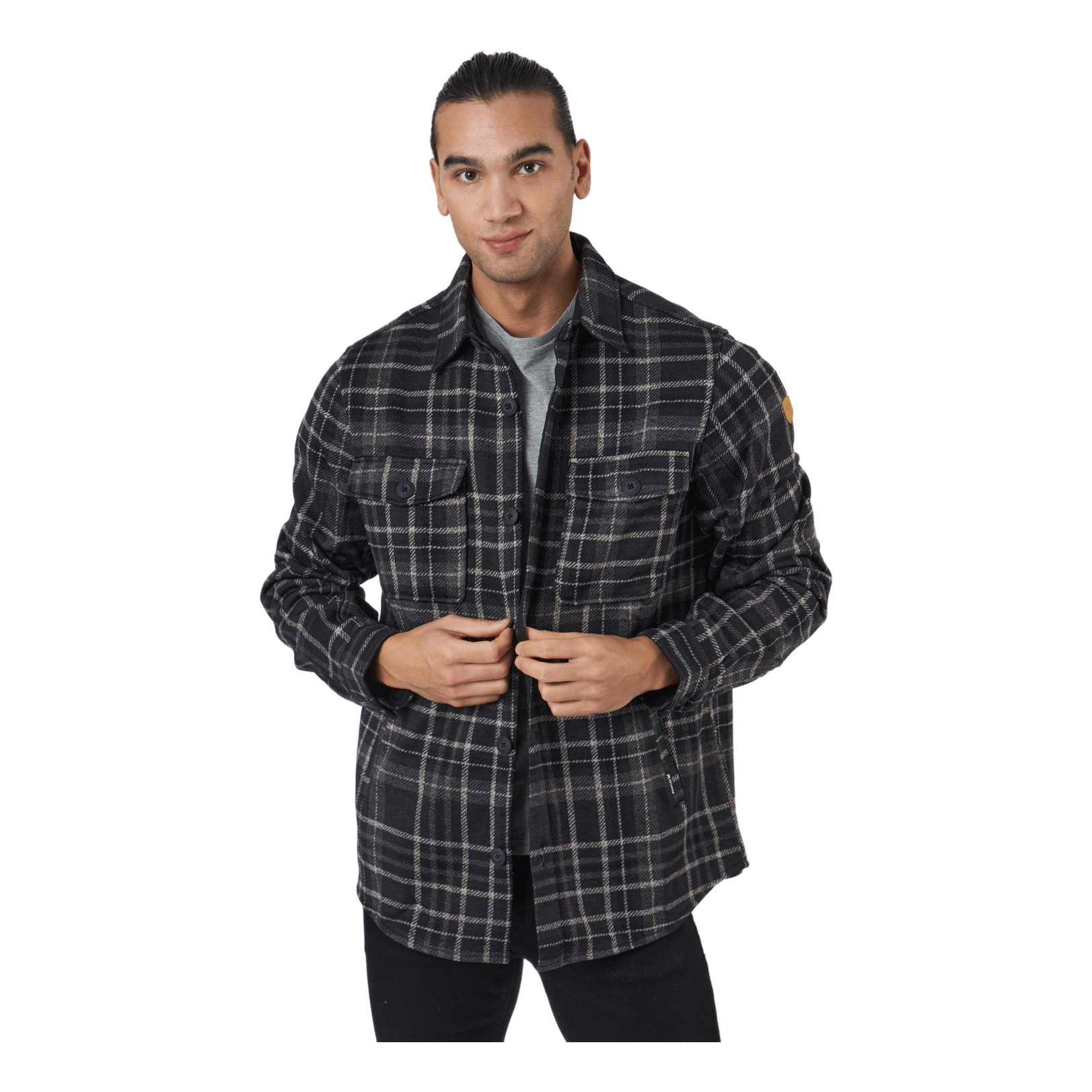 Whistler Dewey M Checked Fleece Shirt Black 3 Whistler Dewey M Checked Fleece Shirt Black