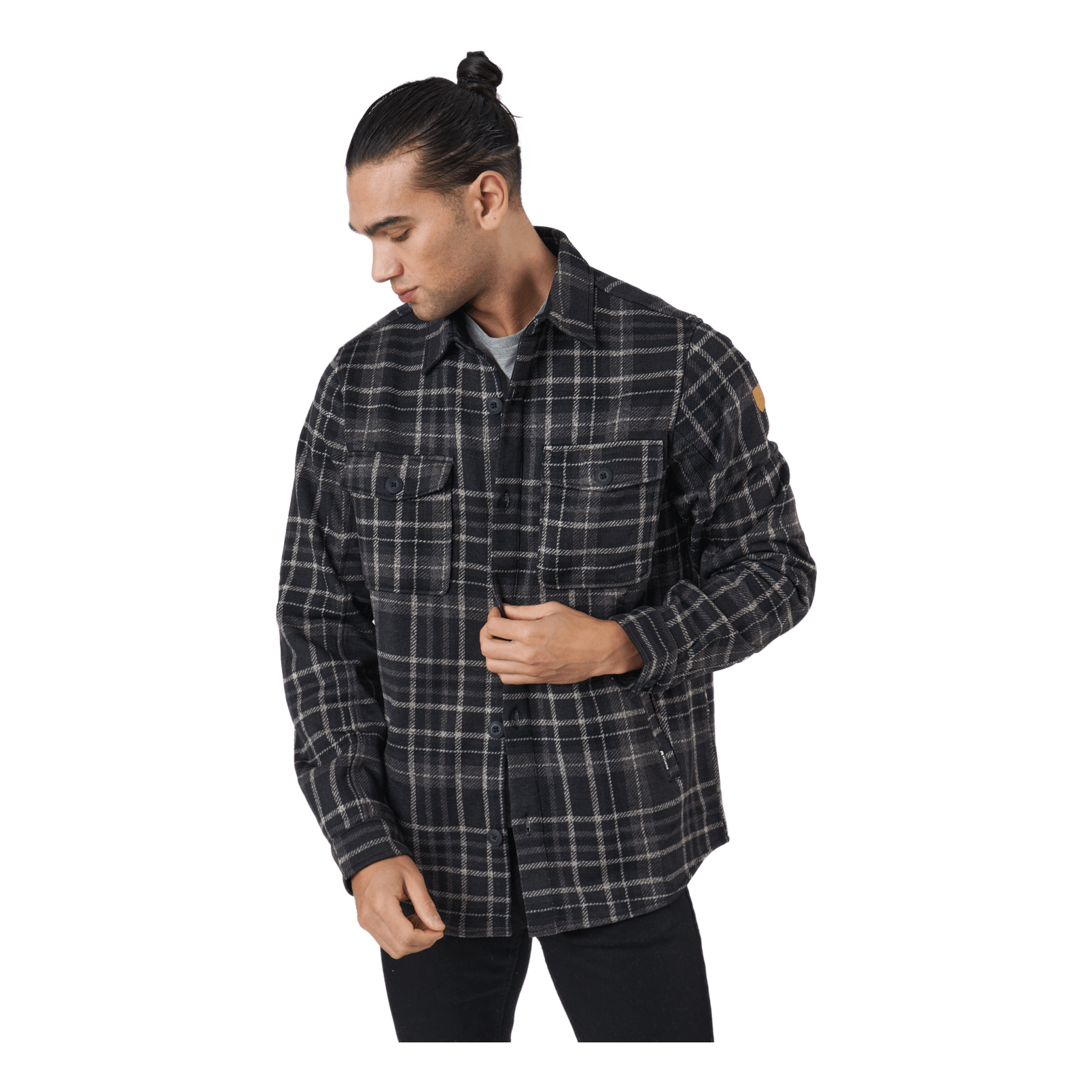 Whistler Dewey M Checked Fleece Shirt Black 4 Whistler Dewey M Checked Fleece Shirt Black - Image 2