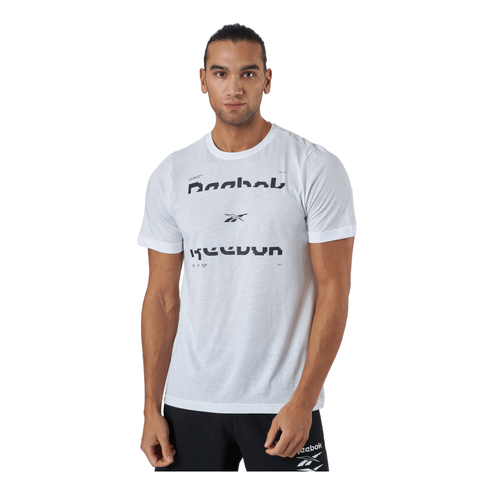 Reebok Ts 60/40 Tee White 3 Reebok Ts 60/40 Tee White